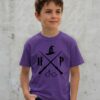 Camiseta Roxa Infantil Unissex Harry Potter mlc