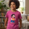 Camiseta Rosa Steven Universo ( Infantil ) mlr