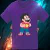 Camiseta Roxa Steven Universo ( Infantil ) mlr