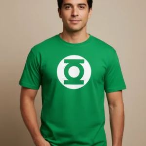 Camiseta Verde Lanterna Verde ( Adulto Tradicional ) mlc