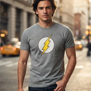 D_NQ_NP_2X_632485-MLB116522416586_092026-F-camiseta-adulto-tradicional-the-flash Camiseta Cinza Adulto Flash mlc