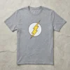 Camiseta Cinza Adulto Flash mlc