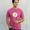 Camiseta Rosa Adulto Flash mlr