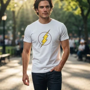 D_NQ_NP_2X_707193-MLB118027720397_092026-F-camiseta-adulto-tradicional-the-flash Camiseta Branca Adulto Flash mlc