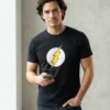 Camiseta Preta Adulto Flash mlr