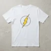 Camiseta Branca Adulto Flash mlc