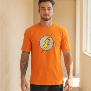 D_NQ_NP_2X_872041-MLB116522432026_092026-F-camiseta-adulto-flash Camiseta Laranja Adulto Flash mlc