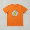 Camiseta Laranja Adulto Flash mlr