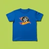 b Camiseta Azul Infantil Unissex Hot Wheels mlr