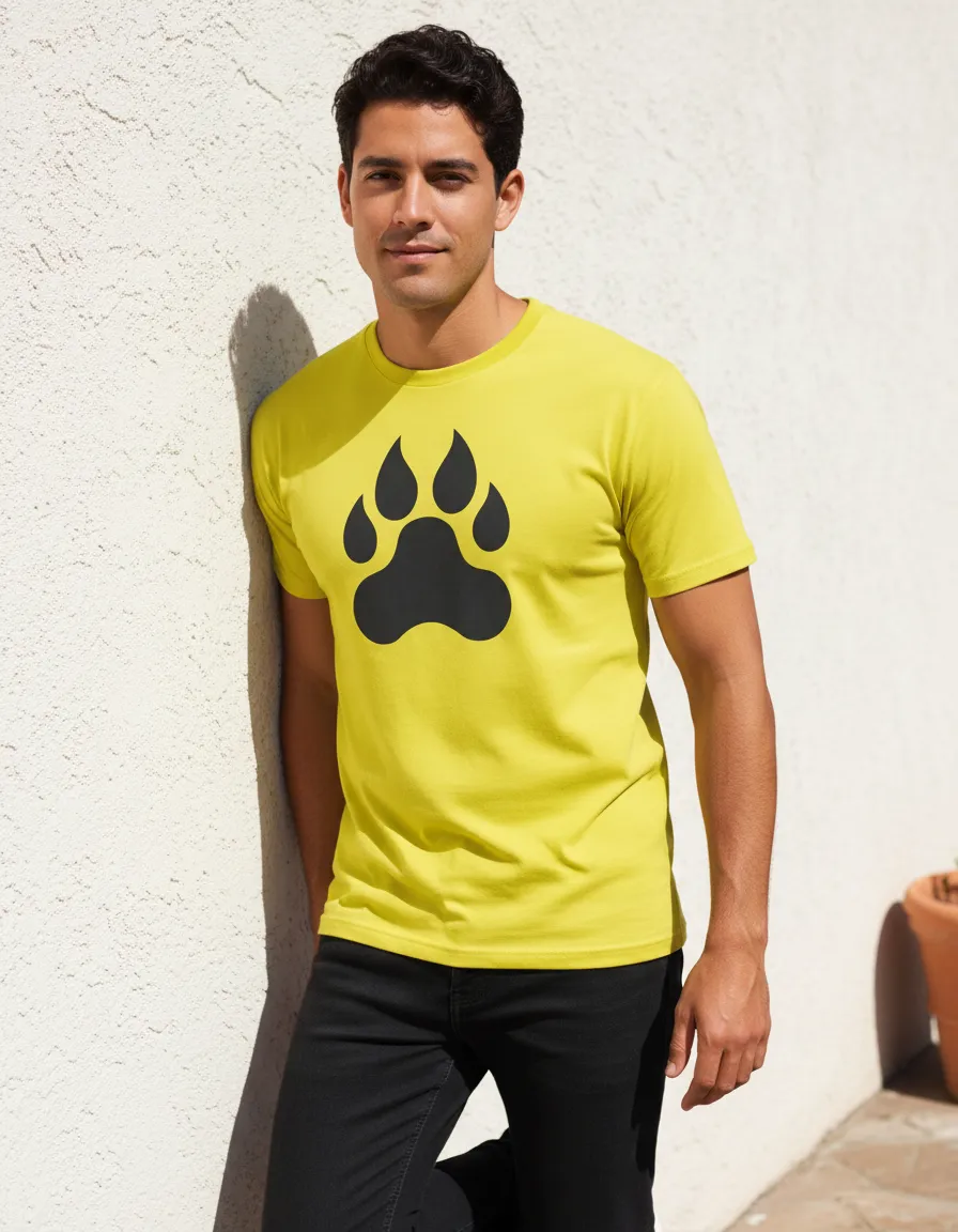 y Camiseta Amarela Masculino Adulto Aventureiros Lucas Neto mlc