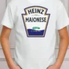 Camiseta Branca Maionese ( Infantil ) mlc