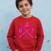 Moletom Vermelho Infantil Harry Potter Vermelho Estampado mlr