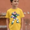 1 Camiseta Amarela Buzz Lightyear Infantil mlca