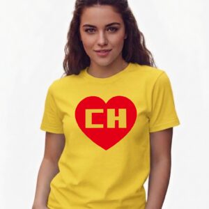 1 Camiseta Amarela Chapolin Colorado Seriado ( Baby Look ) mlca