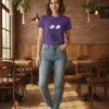 Camiseta Roxa M&m Infantil Mod. 3