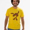 Camiseta Amarela Foca Luccas Neto (adulto) mlca