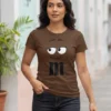 Camiseta Marrom M&m ( Ad. Baby Look ) Mod. 3