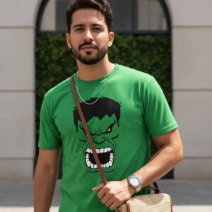 1 Camiseta Hulk Vingadores Marvel Adulto