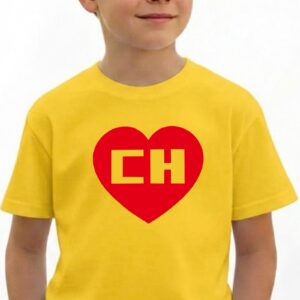 1 Camiseta Chapolin Colorado Infantil ( Amarela )