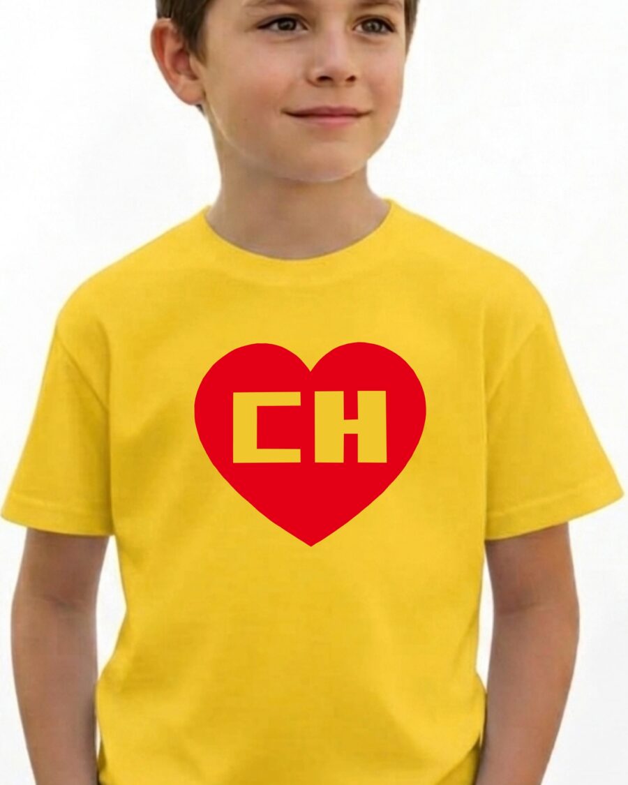Camiseta Chapolin Colorado Infantil ( Amarela )