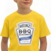 1 Camiseta Amarela Ss Infantil Molhos Heinz mlca