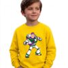 Moletom Buzz Lightyear Toy Story Infantil ( Amarelo )