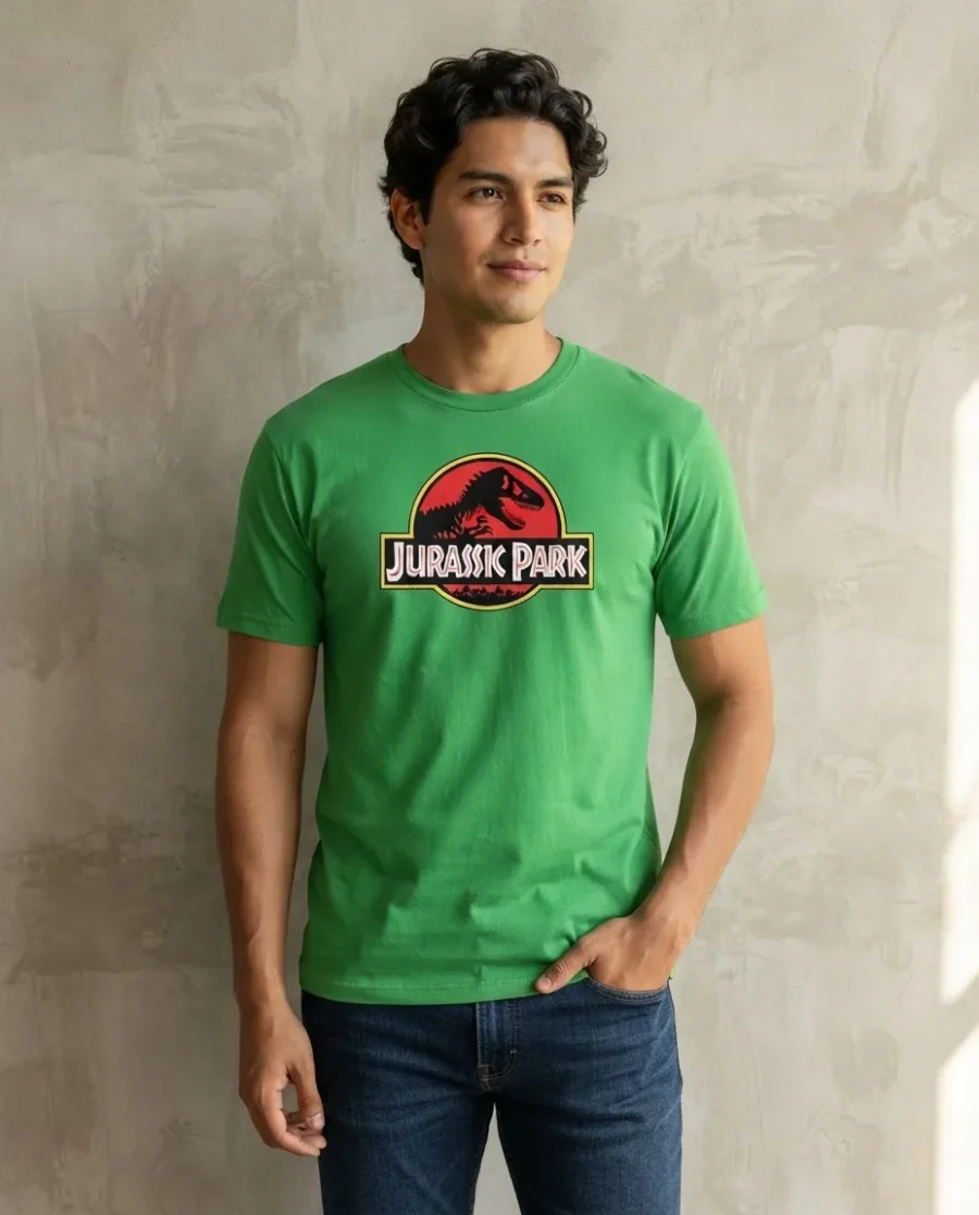 Camiseta Jurassic Park Cores Adulto Unissex T-shirt