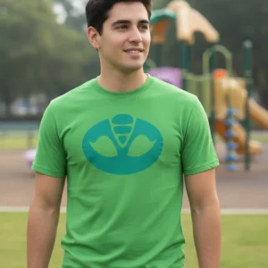 10 Camiseta Adulto Masculino Lagartixo Pj Masks mlr