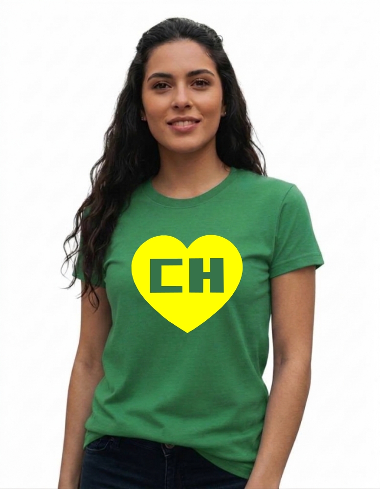Camiseta Chapolin Colorado Baby Look ( Verde )