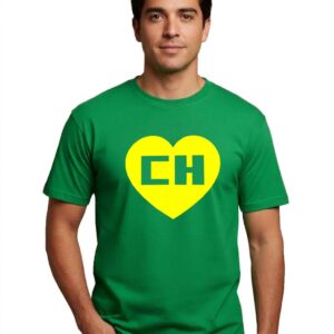 Camiseta Chapolin Colorado Adulto Unissex ( Verde )