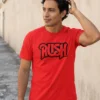 11 Camiseta Vermelha Banda Rush ( Adulto Tradicional ) mlca