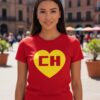 Camiseta Chapolin Colorado Baby Look ( Roxa )