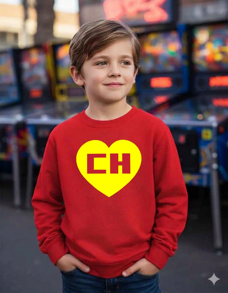 Moletom Chapolin Colorado Infantil ( Azul )