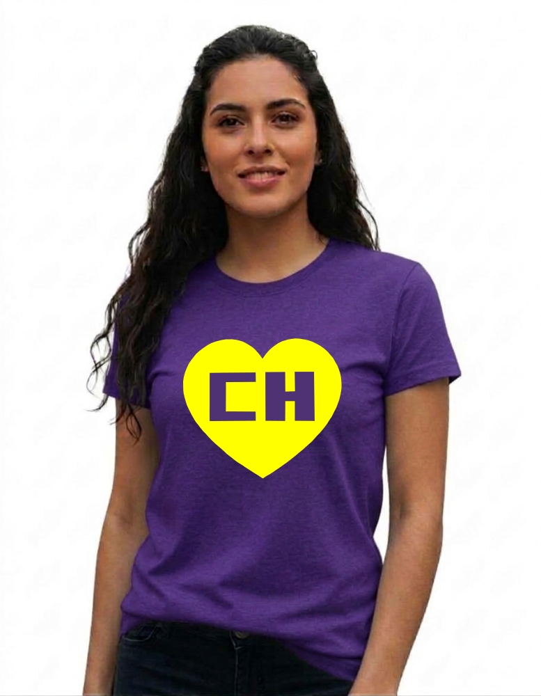 Camiseta Chapolin Colorado Baby Look ( Roxa )