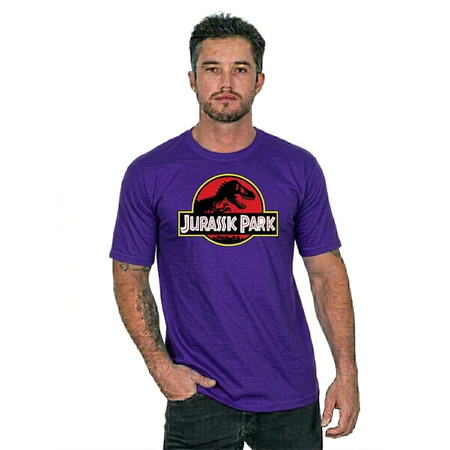 Camiseta Jurassic Park Cores Adulto Unissex T-shirt