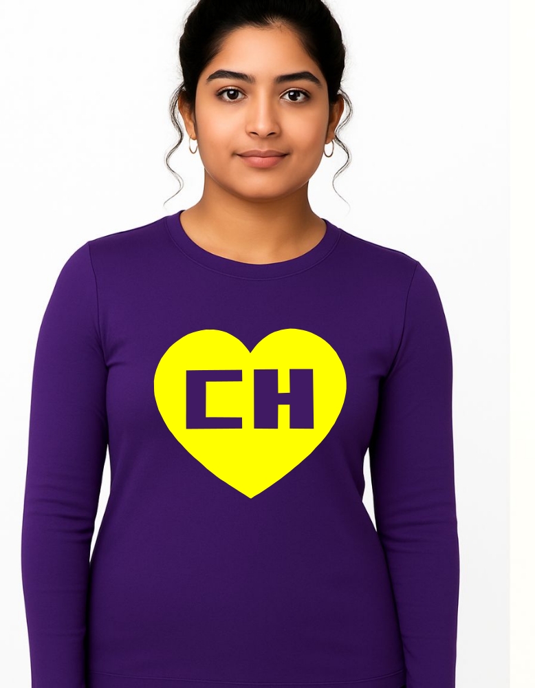 Camiseta Chapolin Colorado Baby Look Manga Longa ( Roxa )