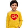 Camiseta Chapolin Colorado Infantil Manga Longa ( Amarela )