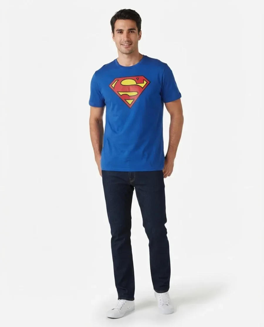 Camiseta Super Homem DC Comics Adulto