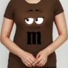 Camiseta Marrom M&m ( Ad. Baby Look ) Mod. 3
