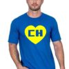 2 Camiseta Chapolin Colorado Adulto Unissex ( Azul )