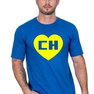 Camiseta Chapolin Colorado Adulto Unissex ( Azul )