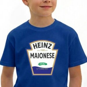 2 Camiseta Azzul Maionese Infantil mlr