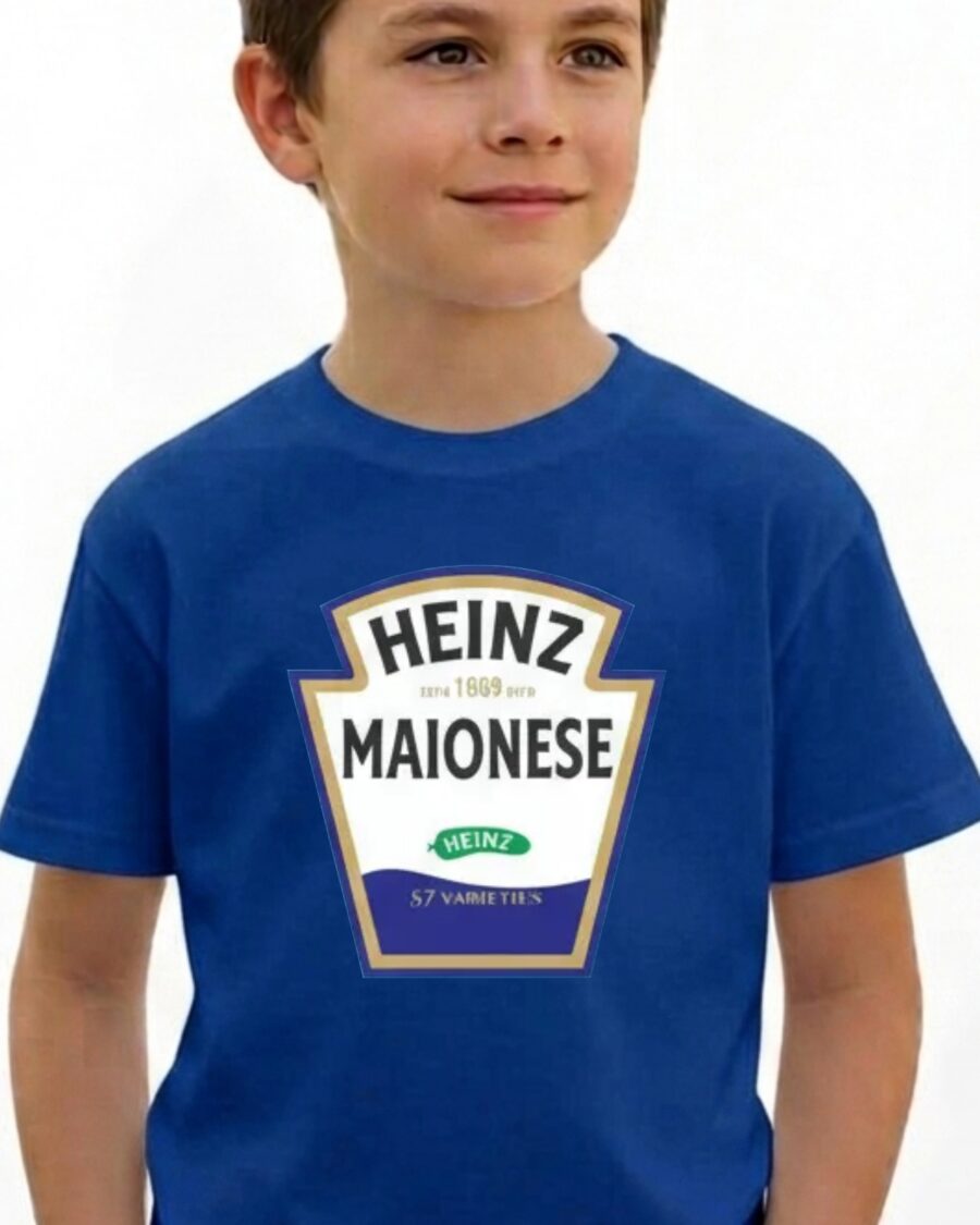 Camiseta Azzul Maionese Infantil mlr