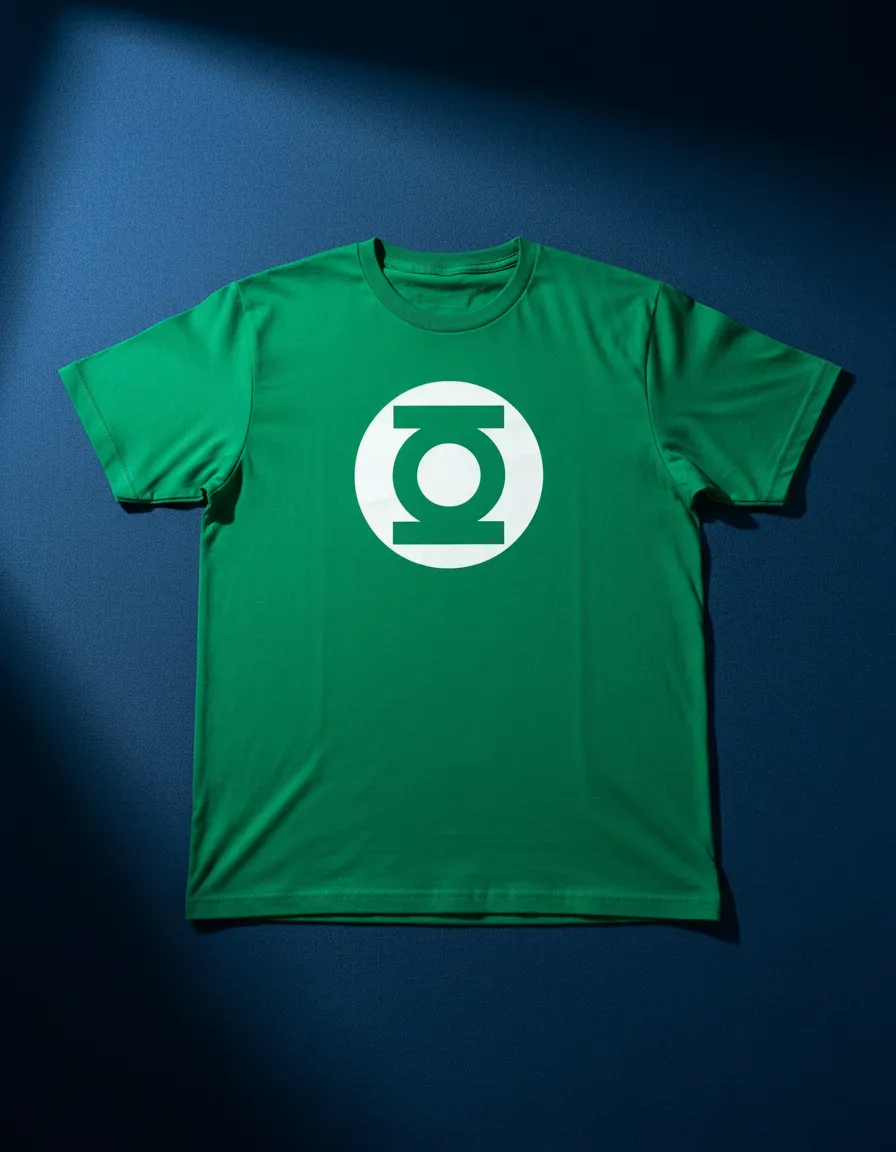 2 Camiseta Lanterna Verde DC Comics Adulto Unissex T-shirt