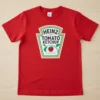 Camiseta Vermelha Infantil Ketchup Heinz