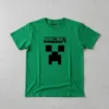 Camiseta Minecraft Creeper Verde Adulto Unissex