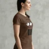 Camiseta Marrom M&m ( Ad. Baby Look ) Mod. 3
