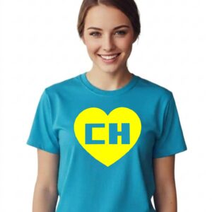 3 Camiseta Chapolin Colorado Baby Look ( Azul Turquesa )