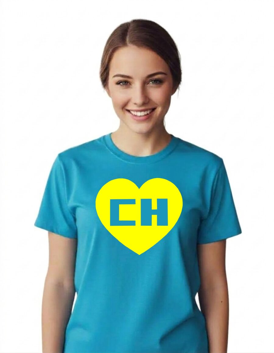 3 Camiseta Chapolin Colorado Baby Look ( Azul Turquesa )