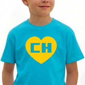 3 Camiseta Azul Turquesa Unissex Chapolin Colorado Criança spe